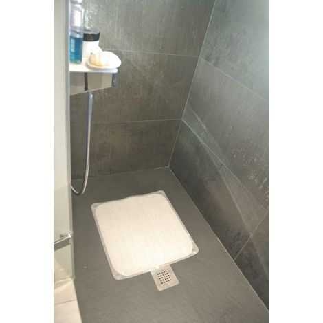 Tapis de douche Antigua - Gris