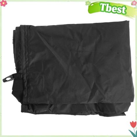 Housse de pour barbecue robuste avec revêtement en tissu Oxford 420D pour barbecue carré 80 x 80 x 32 cm (1/4)