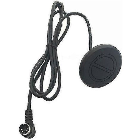 Interrupteur de fauteuil inclinable électrique à 2 boutons et 5 broches, interrupteur manuel rond, compatible avec les appareils ménagers et le lève-lit réglable C. (1/4)