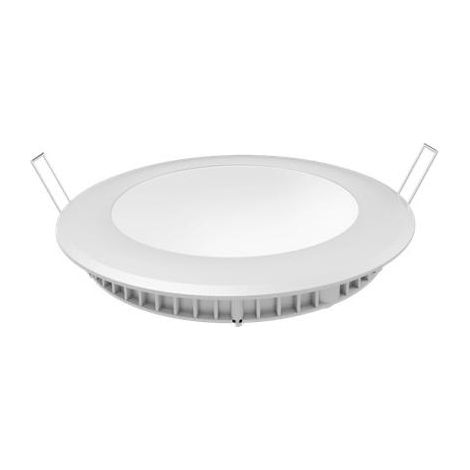 Faretto Pannello Led Da Incasso Rotondo 18W Freddo 6400K Diametro 220mm SKU-7866  Foro 200-205mm