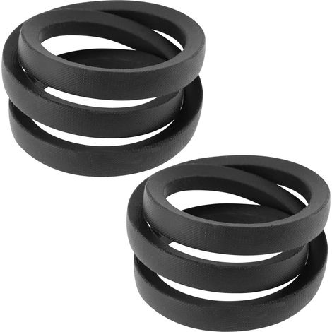 Lot de 2pcs Courroies Tondeuse à Gazon Compatible avec Toro Tondeuse à Double Lame Coupe Timemaster 30 Pouces 21811 21200 21810 21199 OE 121-5765 Courroie d'entraînement (1/5)