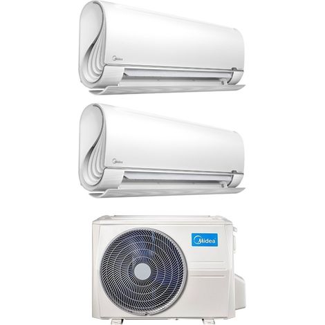midea doble split inverter aire acondicionado breezeless+ serie 9+9 con m2od-18hfn8-q r-32 wi-fi integrado 9000+9000 - nuevo (1/5)