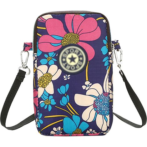 Porte-monnaie, pochette en cuir pour femme et fille (1/5)