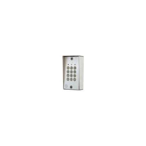 Digicode saillie en INOX touches photo-luminescente 2 relais CDVI (1/2)