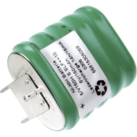 Varta V5/150H-SLF ++/- Knopfzellen-Akku 150H NiMH 150 mAh 6 V 1 St.