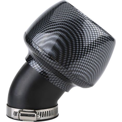 Filtre à air universel en fibre de carbone de 42 mm pour motos, scooters, quads et motos tout-terrain de 150 à 250 cm3.