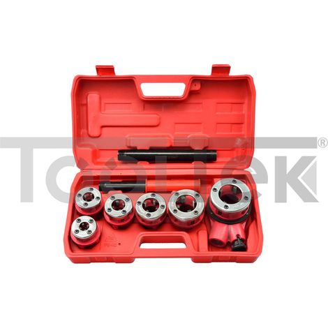 SET FILIERA FILIERE TUBI IDRAULICI COMPLETA 6pz G01002
