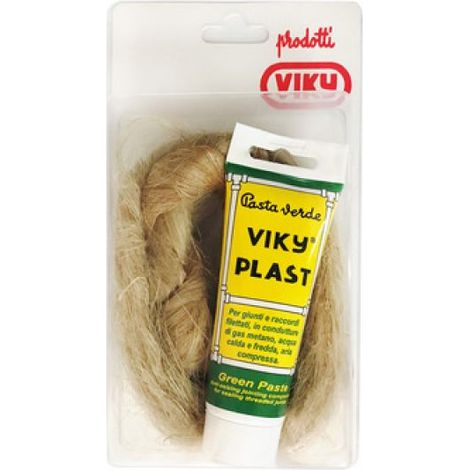 PASTA VERDE TUBETTO VIKY-PLAST 100 GR + CANAPA gr. 100 + canapa