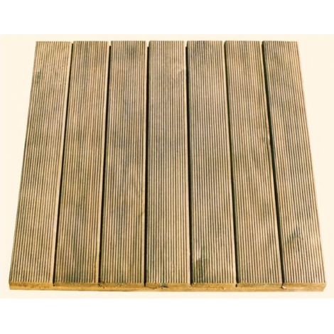 Baldosa Madera Recta 50x50x3,2 cm