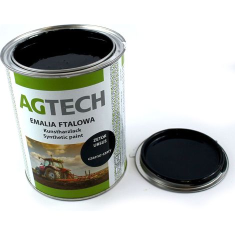 Lata de barniz de pintura negro-gris Ursus C-360 330 Zetor Motor chasis 0.8l
