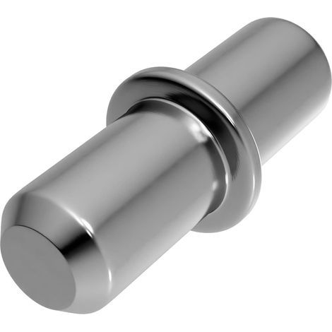 shelf peg 5 mm 100 units with ring for drilling - shelf pegs - shelf pegs - pegs - shelf peg - 5mm solid steel peg, nickel-plated