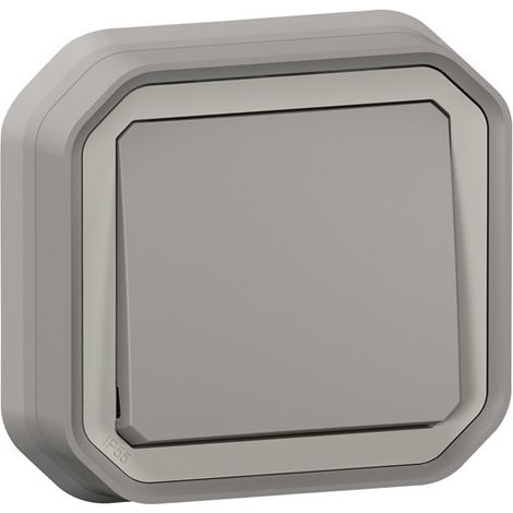 Legrand 069820L Pulsador NO Plexo completo empotrado - gris (1/4)