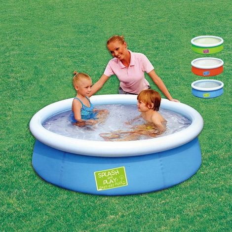 Piscina Tonda Gonfiabile Slash & Play Per Bambini 152X38H cm (1/2)