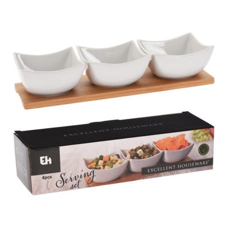 BOL PORCELANA 4 PIEZAS
