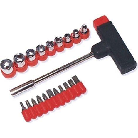 T Manche avec Douilles 21x - Utilisation Polyvalente - Précision et Confort - Usage Professionnel - Beast (1/5)
