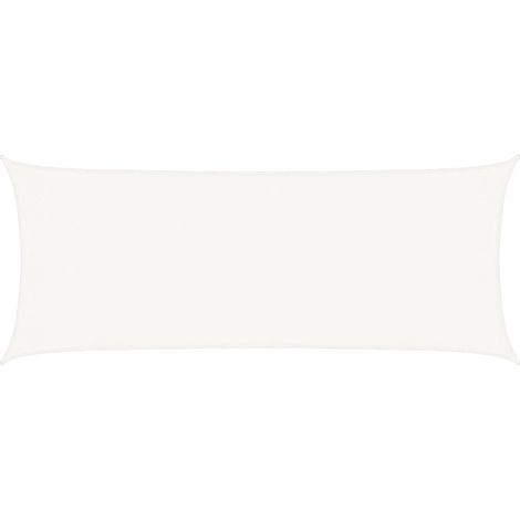 Maison Exclusive - Sonnensegel 160 g/m² Weiß 2x5 m HDPE