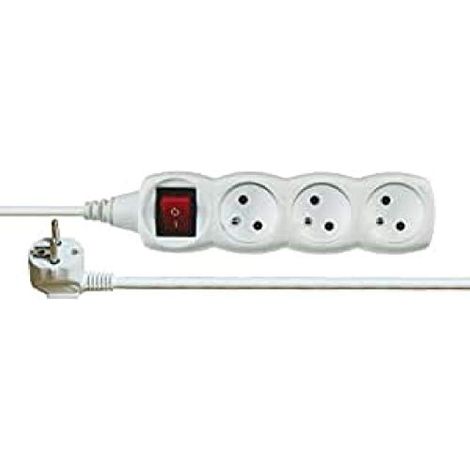 Emos 1902130500 3presa(e) AC Bianco unità di distribuzione dell'energia (PDU)
