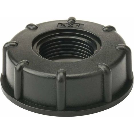 HOXILEELEO - Bouchon s60x6 pour cuve 1000 litres, 1 Pouce Adaptateur IBC-Connexion pour tous les accessoires de tuyau de 1 pouce (1/5)