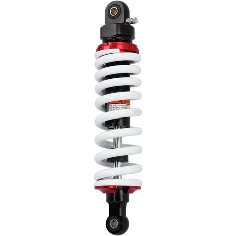 GARRYFIZH Amortisseur moto 320 mm/12,6 pouces à tête ronde réglable pour motos tout-terrain et VTT