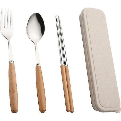 3 baguettes en acier inoxydable (1/3)