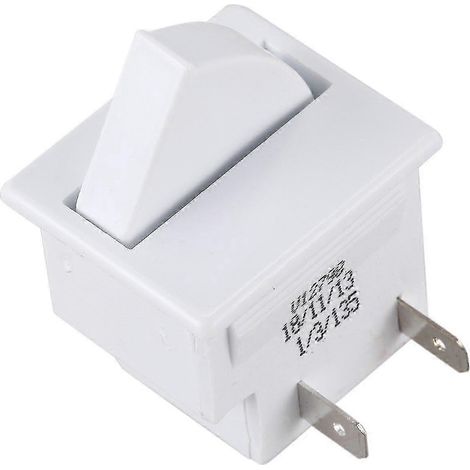 Interrupteur de remplacement pour porte de réfrigérateur 5A 125V, pièce détachée pour lampe de réfrigérateur de cuisine. (1/5)