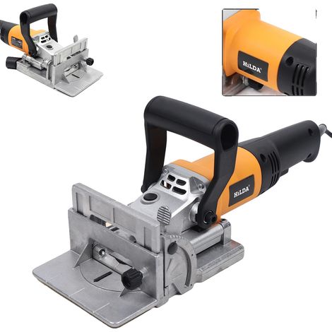 Machine à mortaiser électrique, angle réglable de 0 à 90°, puissance de 760W, vitesse de 11600tr/min, profondeur de tenon de 0 à 18mm, réglage de la hauteur de 0 à 22mm (1/5)