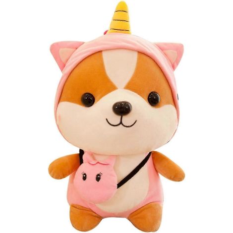 Écureuil en peluche rose, mignon et délicat, idéal pour les enfants et les adultes. Décoration pour la maison. (1/5)