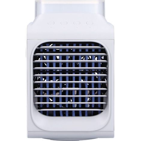 AMXCNOY 350-ml-Tragbarer Ventilator mit 90°-Oszillationskopf, USB-Ladefunktion und Nebelfunktion (1/5)