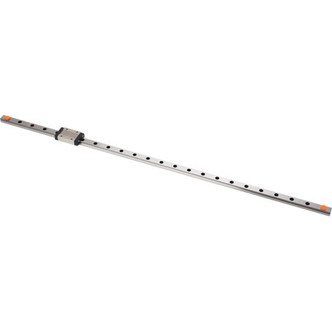 Rail de guidage linéaire miniature MGN12H-600-1R avec curseur étendu accessoires de mouvement linéaire curseur de rail de guidage miniature applicable aux imprimantes 3D (1/5)