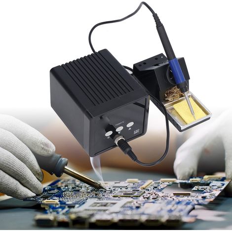 Station de soudage numérique intelligente sans plomb HK-901D (norme européenne 220 V) (1/5)