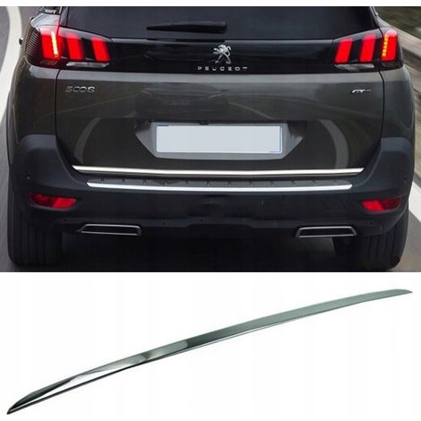 Embellecedor cromado para la tapa del maletero del Peugeot 5008 MPV (2016+) (1/5)