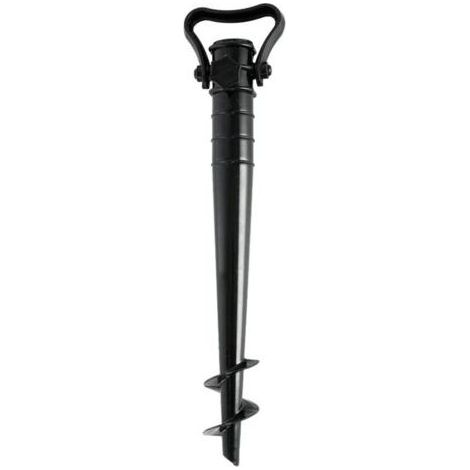 Piquet de parasol, Piquet de sol portable pour parasol, ancrage au sol pour plage, pêche, jardin, patio (1/4)