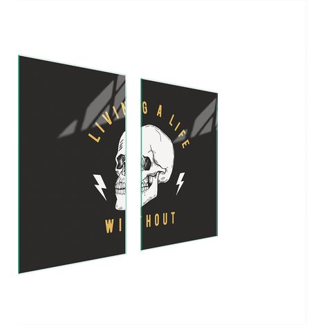 PLACA PROTECTORA DE VIDRIO PARA ESTUFA 75x52 CALAVERA (1/5)