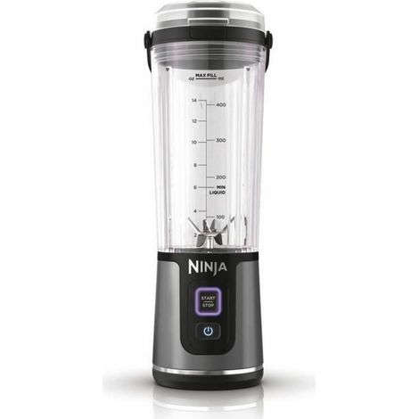 Ninja BC151EUBK Batidora Portátil Negra 530 ml