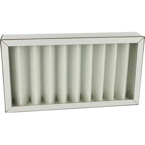 vhbw Filtro de aire G4 reemplaza Pluggit APFG4F7-190 para ventilador, unidad de ventilación - blanco