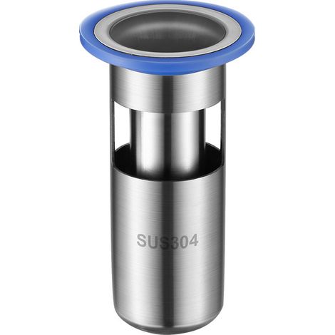 LAN BDD Siphon de sol de douche anti-odeur siphon de sol de douche grattoir de sol salle de bain lave linge toilette douche cuisine (grand long) (1/5)