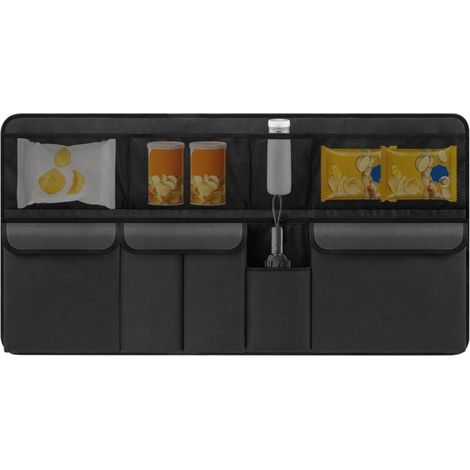 Organisateur de coffre de voiture - Sac de rangement multipoches - Grand (1/5)