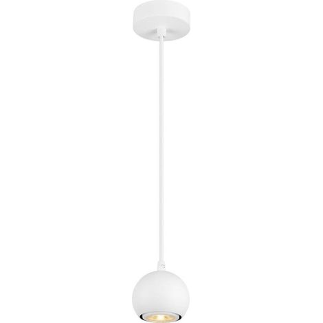 Suspension élégante Light Eye 90 blanc Ø 9cm - 1008173