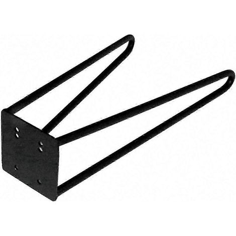 Pieds de table en métal de 40 cm, adaptés aux meubles, tables de salle à manger en fer forgé, tables basses, tables de skateboard, etc. (1/5)