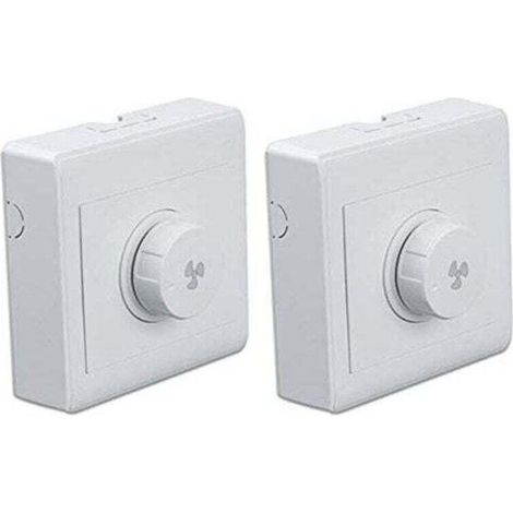 Lot de 2 variateurs de vitesse pour ventilateur de plafond 300 W, 220 V, 10 A, panneau de commande (1/4)