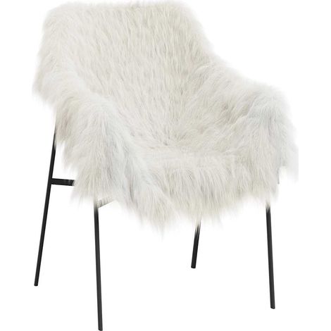 vidaXL Schafsfell Creme 70x100 cm
