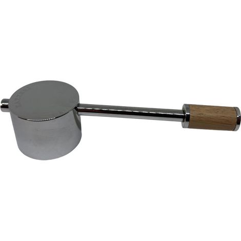 Ricambio maniglia cromo legno per lavabo Zazzeri 6903-MA01-A00-CRCR (1/2)