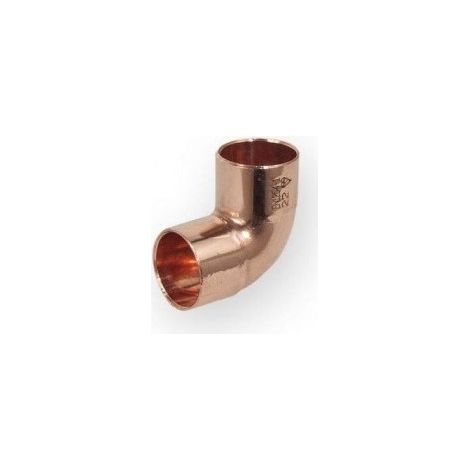 Viega 100452 Copper elbow FF 90° small radius - 18mm