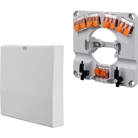 Unterputzdose mit 5 Schienen 5×6mm² IP20 grau 3040124 (1/3)
