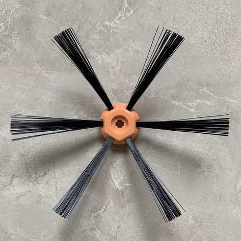 Compatibles avec les aspirateurs robots intelligents Skyworth M711/M722/M727. Brosses latérales, brosses de balayage et brosses à poils conformes aux spécifications d'origine. 1 paire. (1/3)