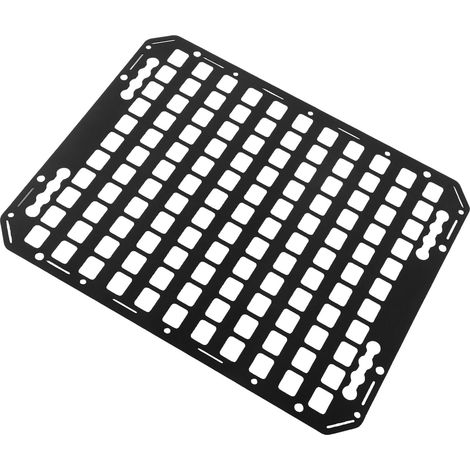 Panneau Molle de Lit de Camion en Aluminium de 18,27x22,99 Pouces, Système de Support de Panneau Molle de Lit Latéral, Organisateur de Stockage de Marchandises, Support d'outils pour (1/5)