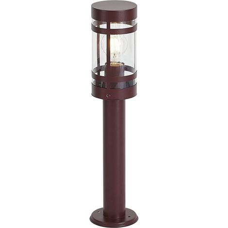 QAZQA Modern Outdoor Lamp Dark Red 50cm IP44 - Gleam