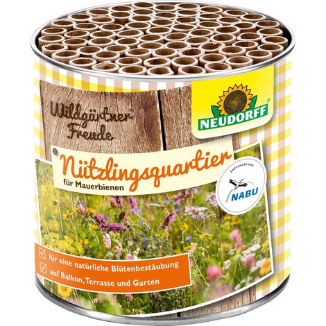 NEUDORFF® Wildgärtner Freude Nützlingsquartier für Mauerbienen (1/2)