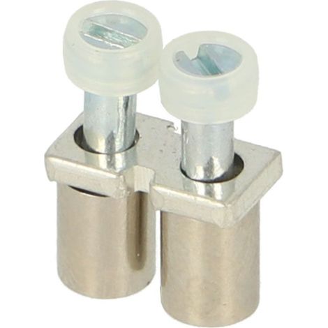 Barette de jonction sécable 2 voies pour borne à vis 4 mm2 - IMO (1/3)