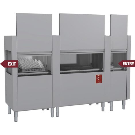 Lave-vaisselle traction de paniers 270pan/h - Diamond (1/5)